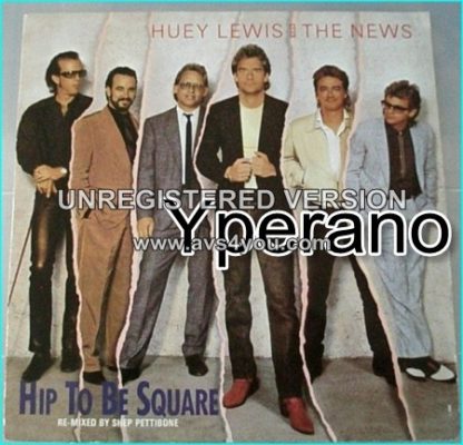 Huey Lewis and the News: Hip to be square remixed 12" Check video
