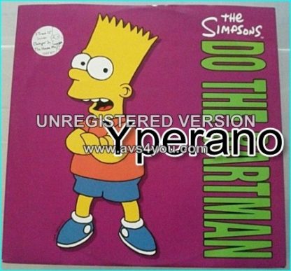 The Simpsons: Do the bartman 12"