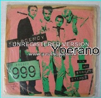999: Emergency 7" + My street stinks [Punk legends. '78 single]. SUPER RARE (Portugal) Check video