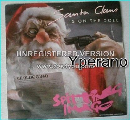 SPITTING IMAGE: Santa Claus in on the Dole + 1st Atheist Tabernacle Choir ( Lyrics By Ian Hislop) 7" Great parody / pop record.