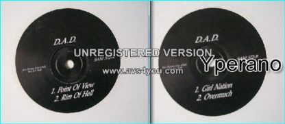 D.A.D: Point Of View 12" 4 song PROMO SAM 572 in black sleeve, label says For promo use only, not for sale. Check video