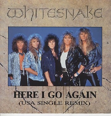 WHITESNAKE: Here I Go Again 12" + Guilty of Love + Here I Go Again 87. (USA single remix. Different versions) Check video.