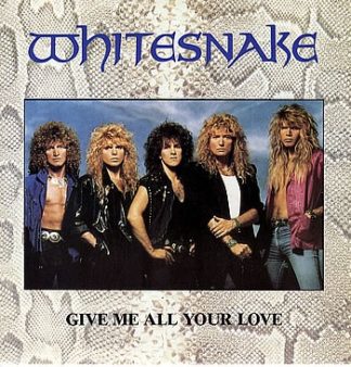 WHITESNAKE: Give Me All Your Love 12" + Fool for you loving + Dont Break My Heart Again. Glossy picture sleeve. Check video
