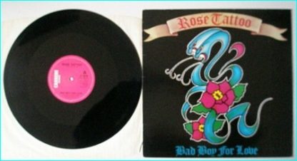 ROSE TATTOO: Bad Boy For Love 12" Check video