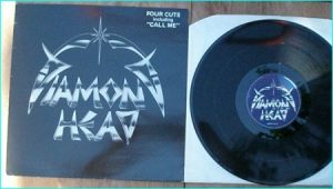 DIAMOND HEAD Four Cuts (Original 1982 UK MCA 4-track 12 vinyl EP, includes Call Me, Trick Or Treat, Dead Reckoning and Shoot Out