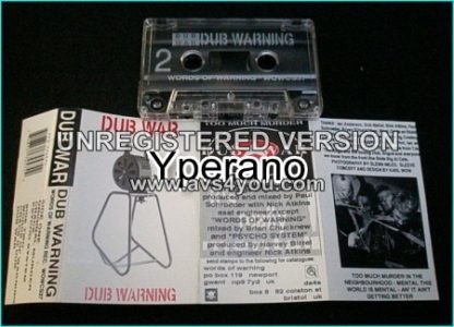 DUB WAR: Dub warning [rare Ltd. edition tape] Check samples