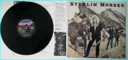 STEALIN HORSES: 1st, debut, s.t LP 1988 appearances by Neil Young, the entire Toto, etc. CHECK VIDEO