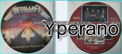 METALLICA: Master of Puppets [Picture Disc (first edition LP)]