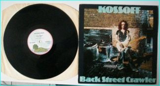 KOSSOFF Back Street Crawler LP [The FREE guitar playerfeaturing guitarist Paul Kossoff Paul Rodgers] CHECK VIDEOS
