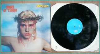 BRIAR Crown Of Thorns LP [cover versions of La Bamba, The Boys are back in Town] early DEF LEPPARD / BRONZ. Check video