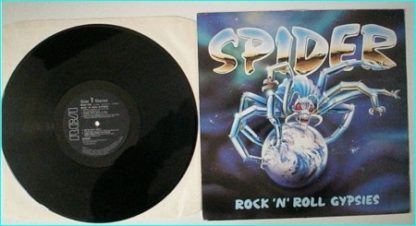 SPIDER: Rock n Roll Gypsies LP. Very entertaining band, check live audio sample