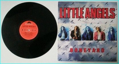 LITTLE ANGELS: Boneyard 12" Unreleased songs + great cover. Check video. Cool party tune / stripper song
