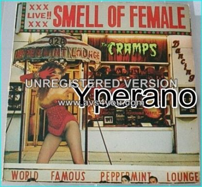 The CRAMPS: Smell of female Live LP. (Original UK pressing) Check videos