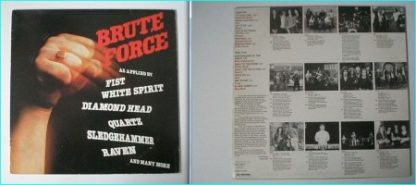 BRUTE FORCE rare N.W.O.B.H.M compilation LP