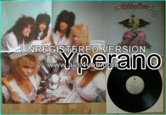 MOTLEY CRUE: Without You POSTER German 12" promo only