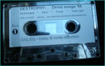 Destrophy promo tape 98 www.destrophy.com