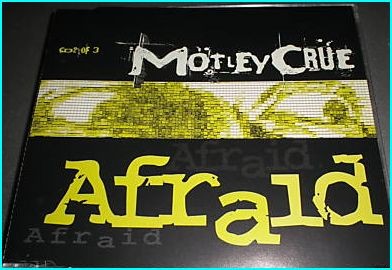 MOTLEY CRUE: Afraid (Rave Mix) CD Includes unreleased songs. Check video