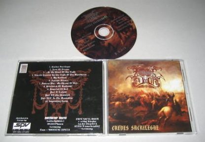 IMPENDING DOOM: Caedes Sacrilegae CD German cult Black Metal Thrash Metal w. stand out vocals. Highly RECOMMENDED