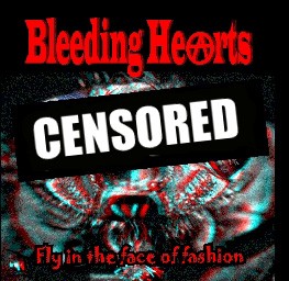 BLEEDING HEARTS: Fly in the face of fashion CD Unique combination of folk (violin etc.) with punk rock. 60 MIN. CHECK samples