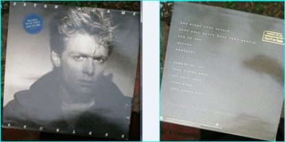 Bryan ADAMS: Reckless [His classic LP. Most of his hits are included here] PROMO LP. Check samples
