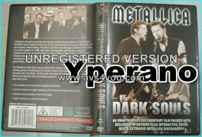 METALLICA: Dark Souls DVD