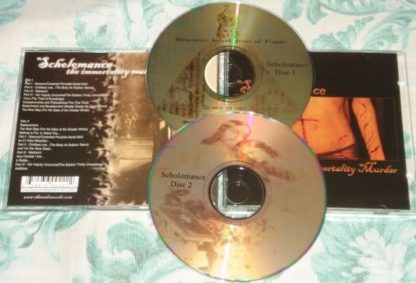 SCHOLOMANCE: Immortality Murder 2CD. DOUBLE CD Blackened Death Metal. Check audio samples