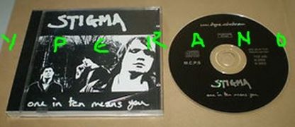 STIGMA: One in ten means you CD. EXPLOITED. Scottish Rock, Metal, pop, punk. Check all samples