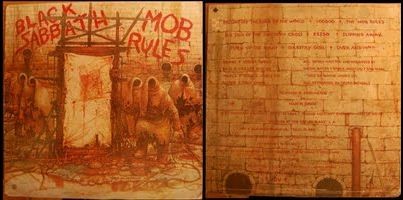 BLACK SABBATH: Mob Rules LP
