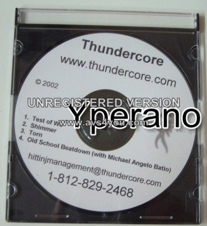 THUNDERCORE: CD SoulFly, Machine Head, Pantera, Metallica, Fear Factory, Sepultura. Check samples. Free for orders of £20