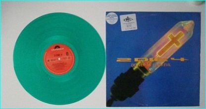 2 DIE 4: Deliver Me From Evil 12" PROMO Limited edition green vinyl. Excellent Hard Rock. Underrated UK band