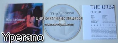 The URBANE: Glitter CD. PROMO Inside Out Music Progressive Rock fantastic Cyndi Laupers "Time after Time" cover. Check samples