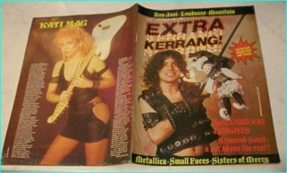 Kerrang Extra 6 Armored Saint cover, Bon Jovi, Loudness, Mountain, Metallica, Small Faces, Sisters of Mercy, Irish Heavy Metal