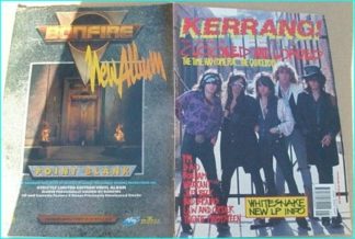 KERRANG - No.260 ( Quireboys Cover, FM, Bonham, Warrant, Bad Brains, Whitesnake, Malmsteen, Jeff Beck, Law and Order