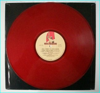 HELL COMES TO YOUR HOUSE compilation LP (Hard Rock, Metal) MFN 30, Red vinyl, no ps, SIGNED by Exciter