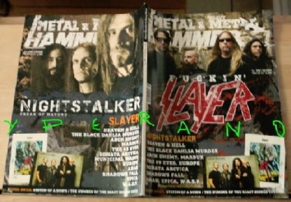 Metal Hammer 298, Oct. 10/2009 Slayer on cover, Nightstalker on cover,W.A.S.P., Arch Enemy, Marduk, The 69 Eyes, Europe, Anthrax