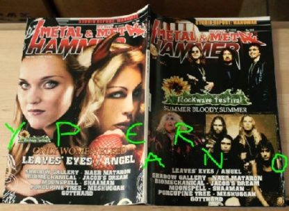 Metal Hammer 246, June 6/2005 Black Sabbath,Twisted Sister,Slayer on cover, Leaves Eyes, Angel on cover, Manowar, Sepultura