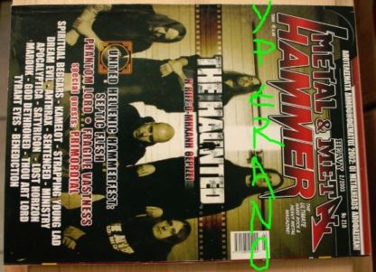 Metal Hammer 218, 2/2003 Febr. The Haunted on cover, Kamelot, Anthrax, Sinner, Ministry, Satyricon, Sentenced, Marduk, ZZ Top