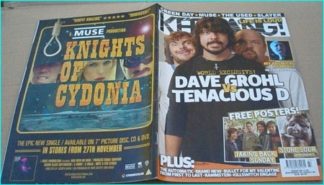 KERRANG - No.1135 TENACIOUS D, Dave Grohl Foo Fighters, MY CHEMICAL ROMANCE, TOOL, Opeth, Walls of Jericho, Killswitch Engage