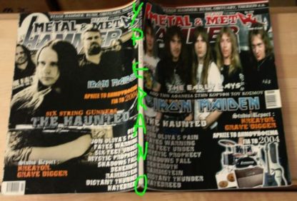 Metal Hammer 239, 11/2004 Nov. Iron Maiden on cover(The Early Years), The Haunted on cover, Rush, Savatage, Elis, Skyclad, Venom