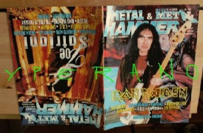 Metal Hammer 159, 4/98 Apr 1998. Iron Maiden Steve Harris on cover, Joe Satriani on cover, Dream Theater, Led Zeppelin, U.D.O.