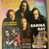 Metal Hammer 126, 7/95. July 1995. Gamma Ray on cover, King Diamond, N.W.O.B.H.M., Slayer, Dokken, Helstar, Anathema, Helloween