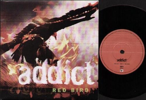 ADDICT: Red Bird 7" Brit Pop, Indie Rock. Ex- Bus. Check audio + video