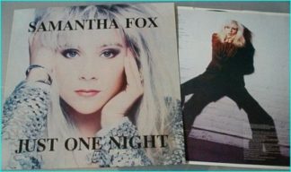 Samantha Fox: Just one night LP. s. Glennï»¿ Tiptonï»¿ (JUDAS PRIEST) solo guitar!