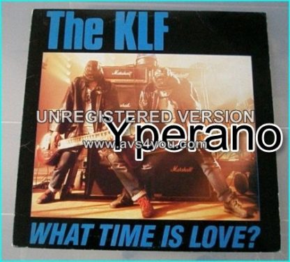The KLF: what time is love 12" Featuring [The Voice Of Rock] - Glenn Hughes. Check video!