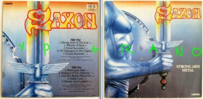 SAXON: Strong Arm Metal LP. 1984 Check samples