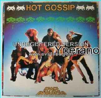 HOT GOSSIP: Space Invaders 7" [nice cover with girls wearing suspenders. Rare single on DJM records] Check videos!