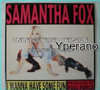 Samantha FOX: I wanna have some fun 7" Check video