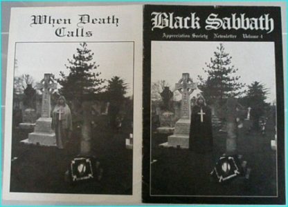 Black Sabbath appreciation society newsletter volume 4