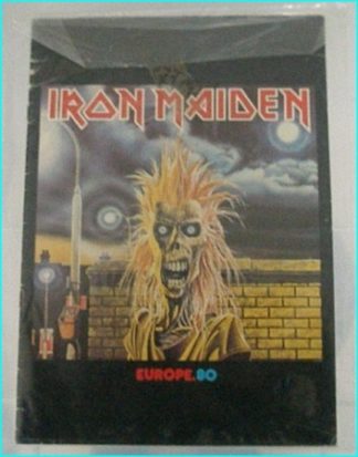 Iron Maiden: Europe 80 European tour programme