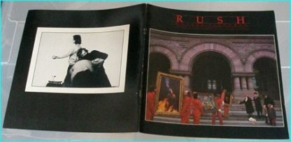 Rush moving pictures tour programme 1981